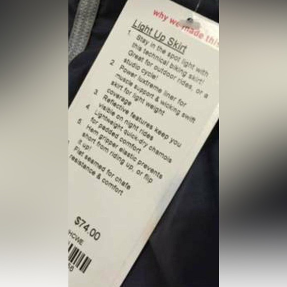 Lululemon skort - Picture 5 of 5